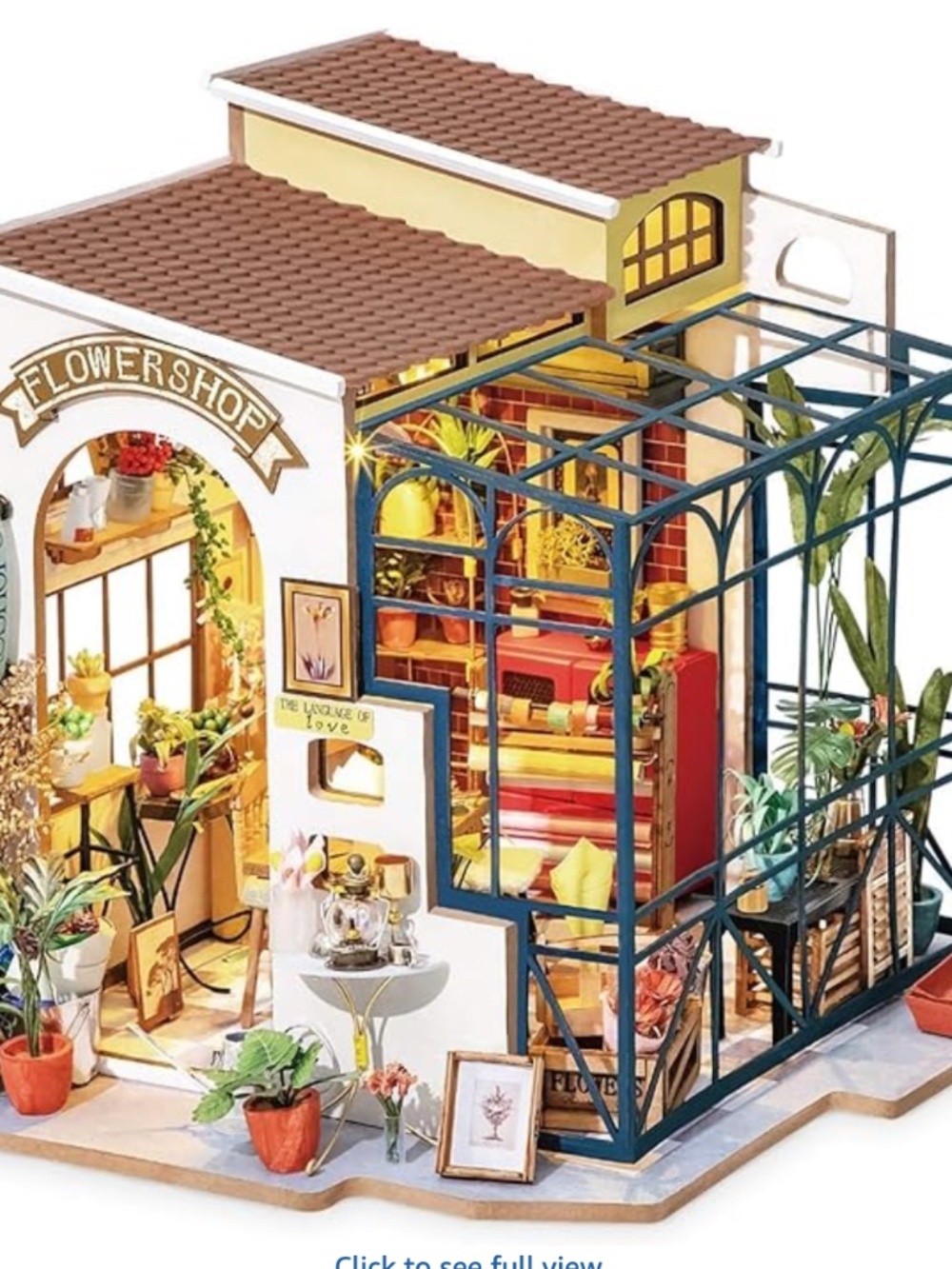 Rolife Happy Corner Emily Flower Shop "AS IT IS "